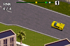 Racing Fever screenshot 3 for GameBoy Advance